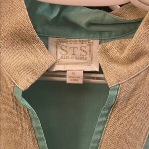 STS Gold and Green Dress